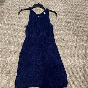 Free People Navy Blue Dress